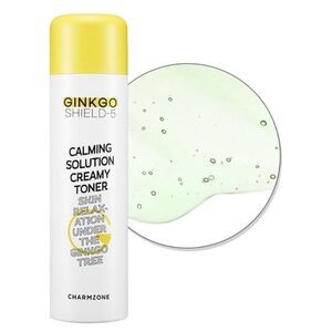 Charmzone Ginkgo Shield-5 Calming Solution Creamy Toner130ml NEW sealed Ipsy bag